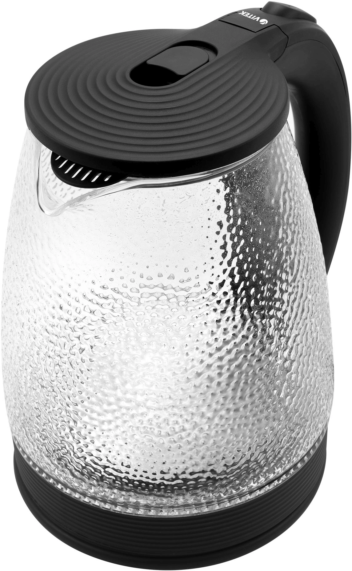 Чайник электрический Vitek VT-7003 черный, стекло