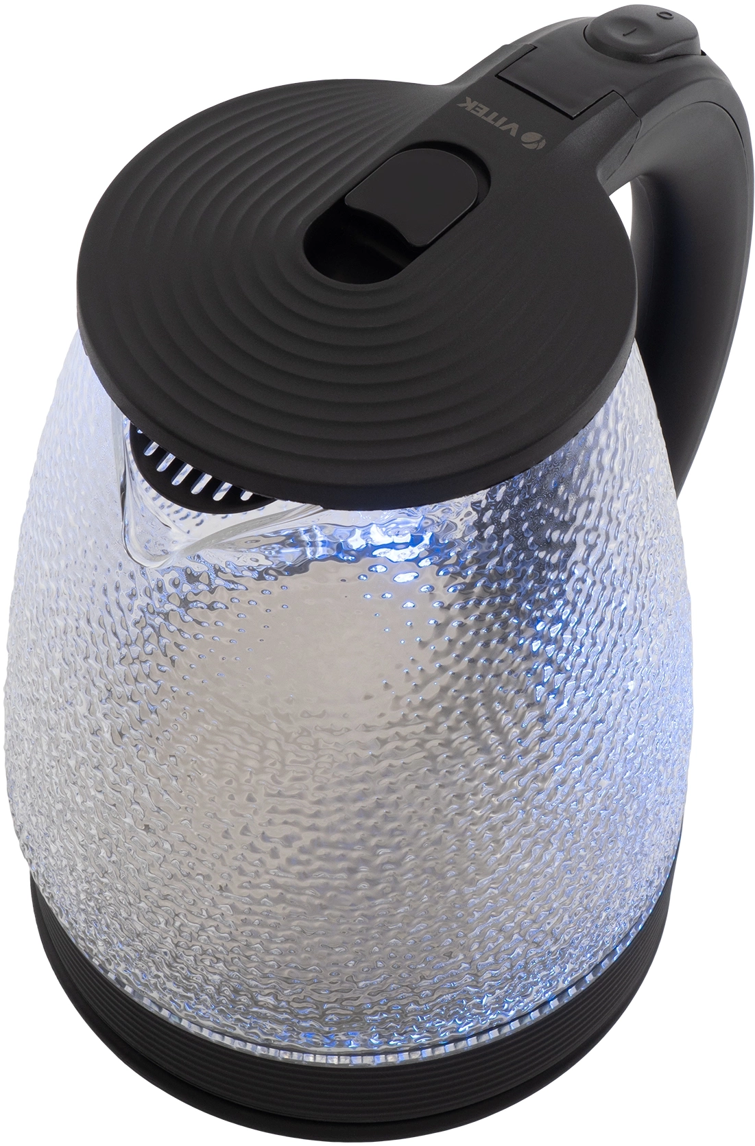 Чайник электрический Vitek VT-7003 черный, стекло