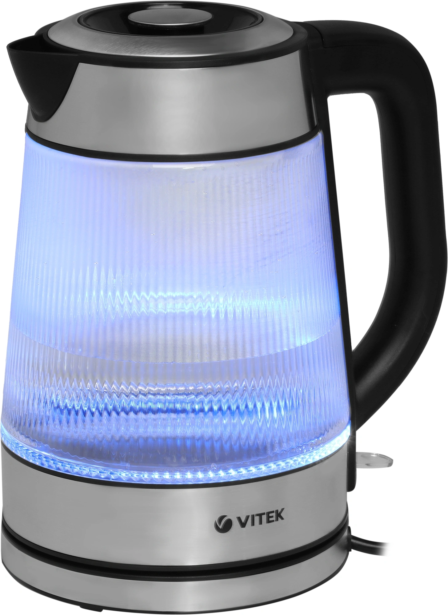 Чайник электрический Vitek VT-7017 прозрачный, стекло