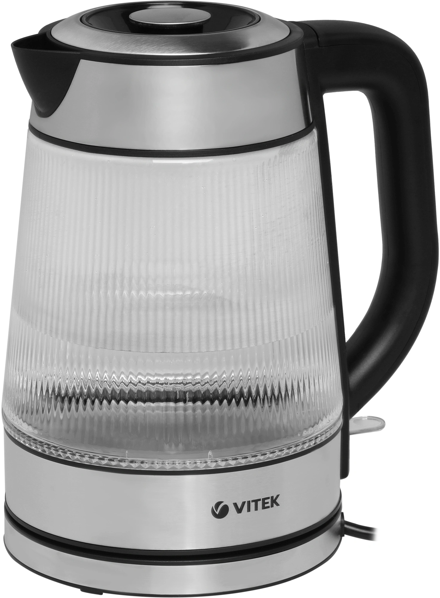 Чайник электрический Vitek VT-7017 прозрачный, стекло
