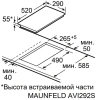 Индукционная варочная поверхность Maunfeld AVI292STBK черный (ка-00021702)