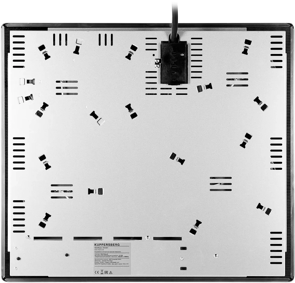Варочная поверхность Kuppersberg ECS 639 F черный (6674)