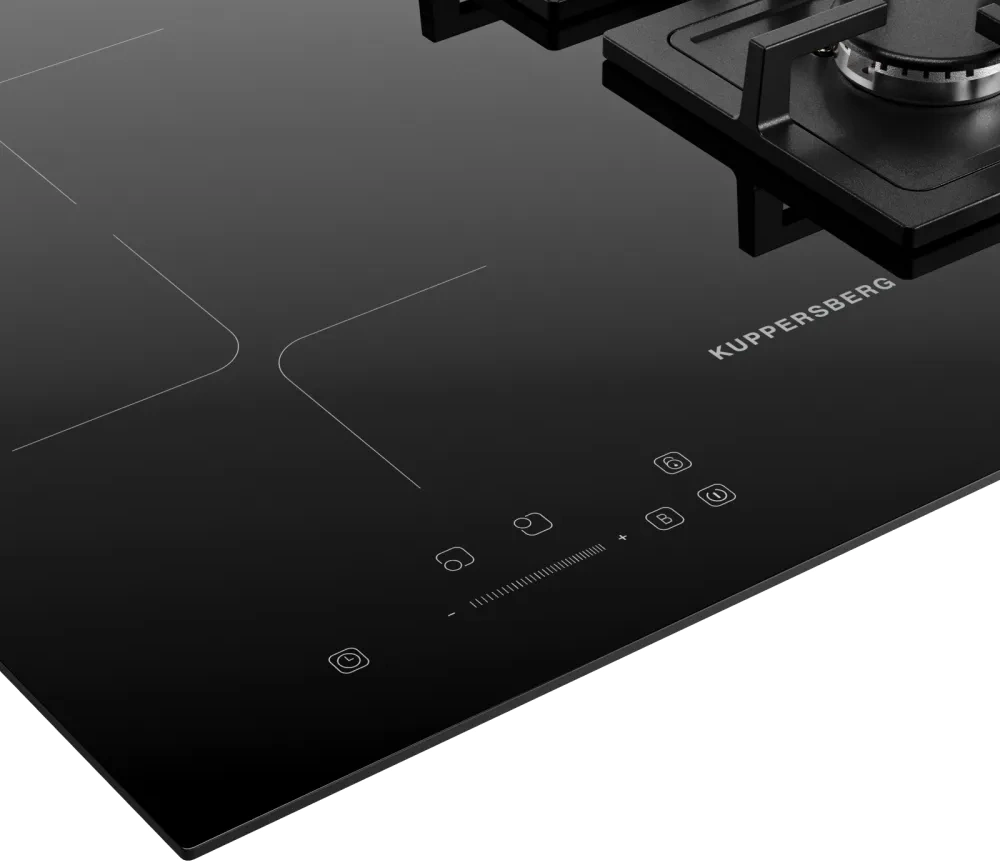 Газовая варочная поверхность Kuppersberg IGS 601 черный (8607)