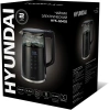Чайник электрический Hyundai HYK-G5403 черный, стекло