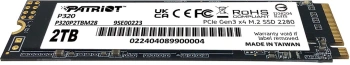 Твердотельный накопитель Patriot P320 2048ГБ, M.2 2280, PCIe 3.0 x4, M.2 P320P2TBM28