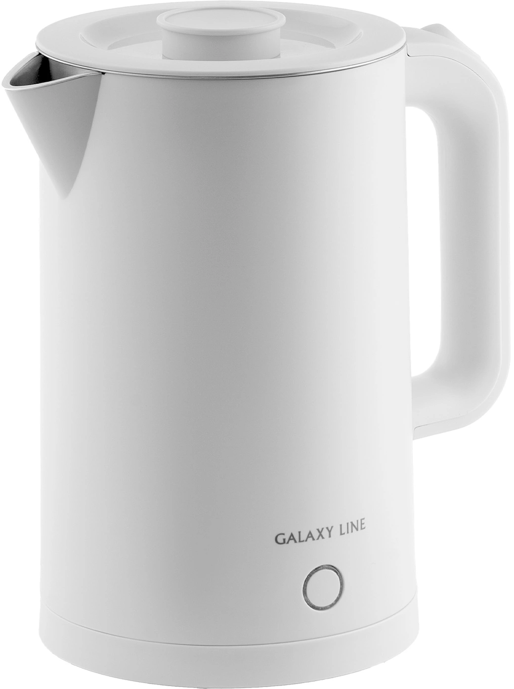 Чайник электрический Galaxy Line GL 0362 белый, нержавеющая сталь (7010103621)