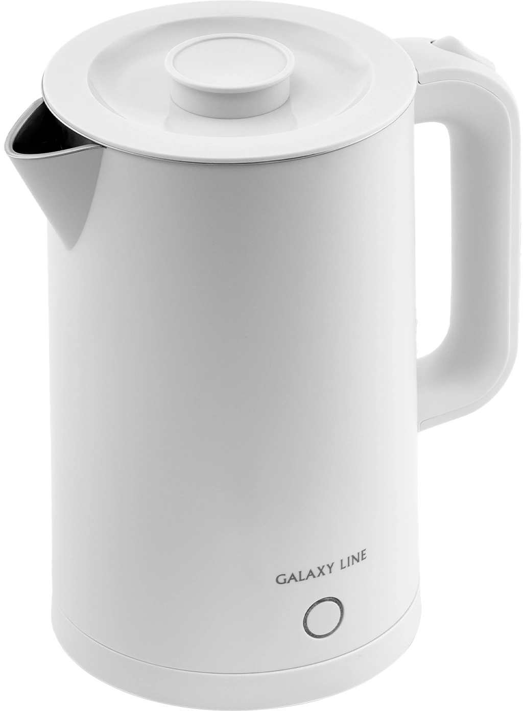 Чайник электрический Galaxy Line GL 0362 белый, нержавеющая сталь (7010103621)