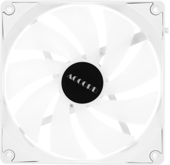 Вентилятор Accord ACC-C14 ARGB, 140х140x25, белый, 3-pin brown box (ACC-C14 ARGB WHITE)