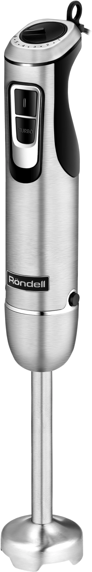Блендер погружной Rondell RDE-1307 черный/серебристый