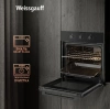 Духовой шкаф Weissgauff EOM 266 PMB черный (431441)