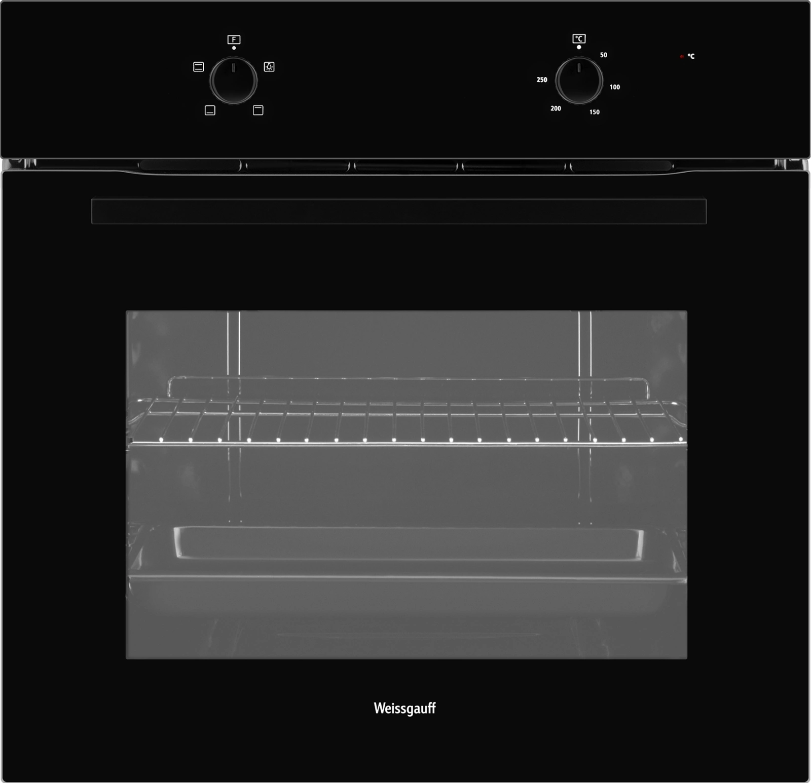 Духовой шкаф Weissgauff EOM 108 PDB черный (433108)