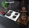Газовая варочная поверхность Weissgauff HG 640 WGh белый (433582)