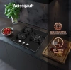 Газовая варочная поверхность Weissgauff HG 451 Bgh черный (433578)