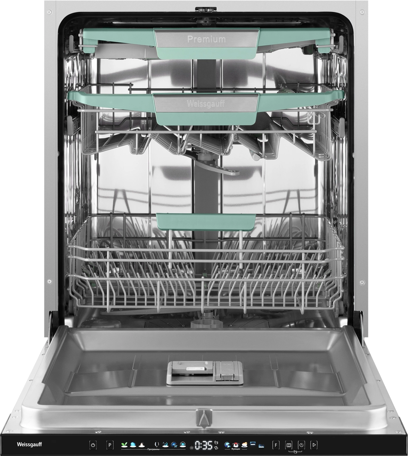 Посудомоечная машина Weissgauff BDW 6140 Ultra Real Autoopen Infolight (433790)