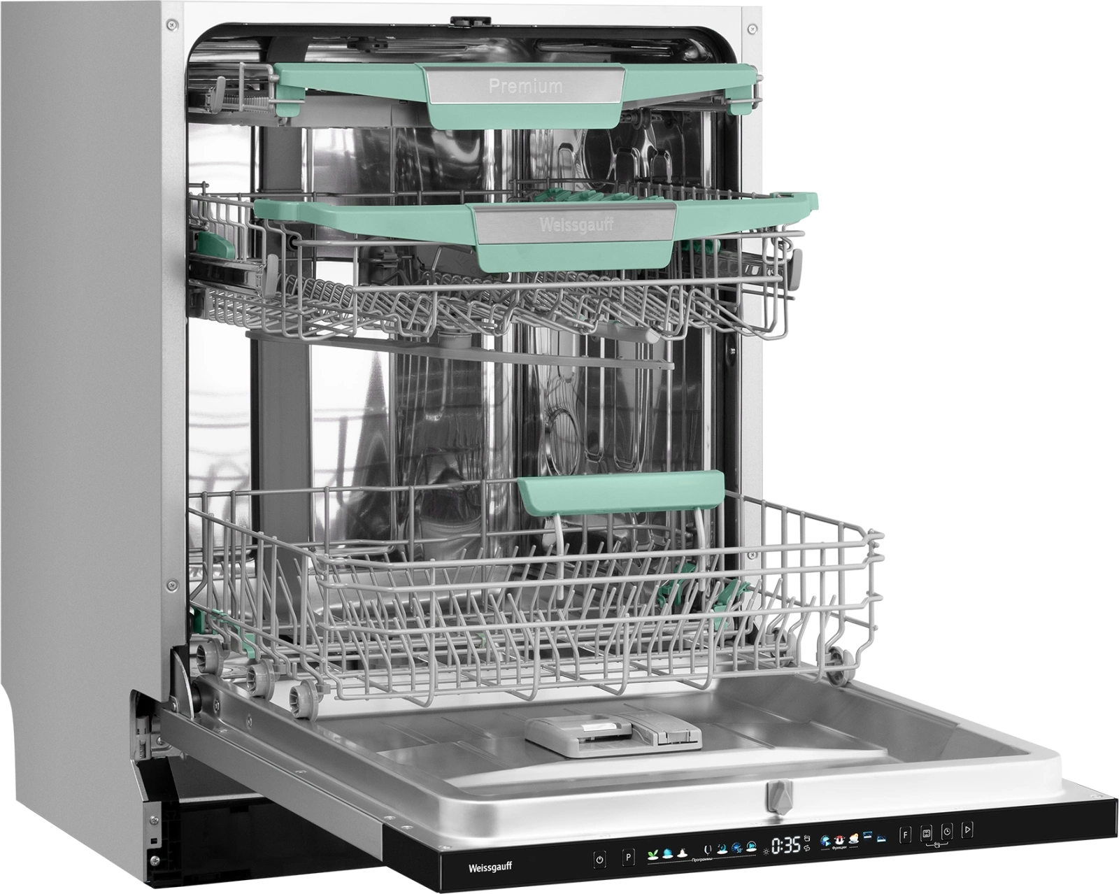 Посудомоечная машина Weissgauff BDW 6140 Ultra Real Autoopen Infolight (433790)