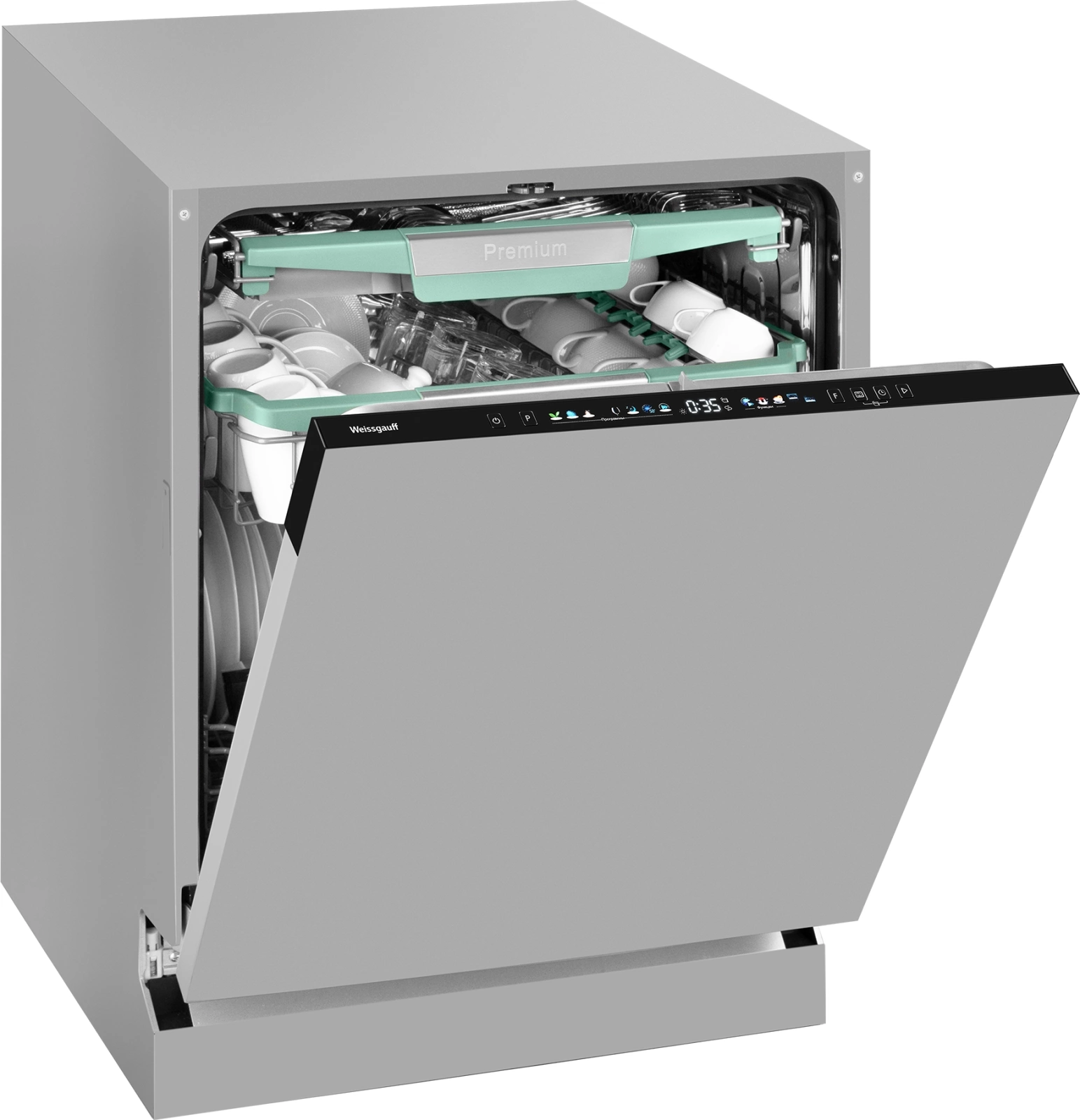 Посудомоечная машина Weissgauff BDW 6140 Ultra Real Autoopen Infolight (433790)