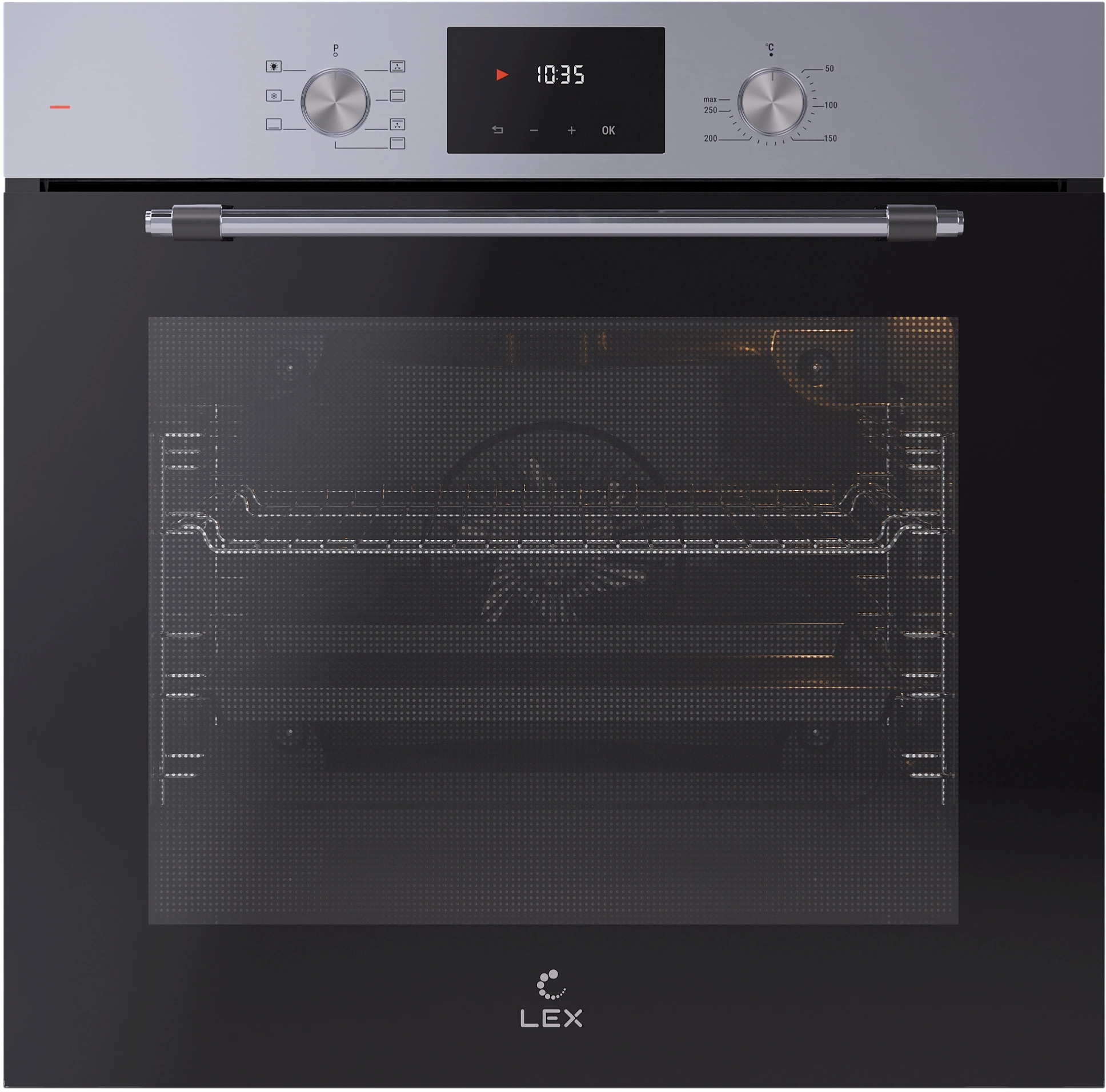 Духовой шкаф Lex EDP 671 IX MAX нержавеющая сталь (TRFE100009)