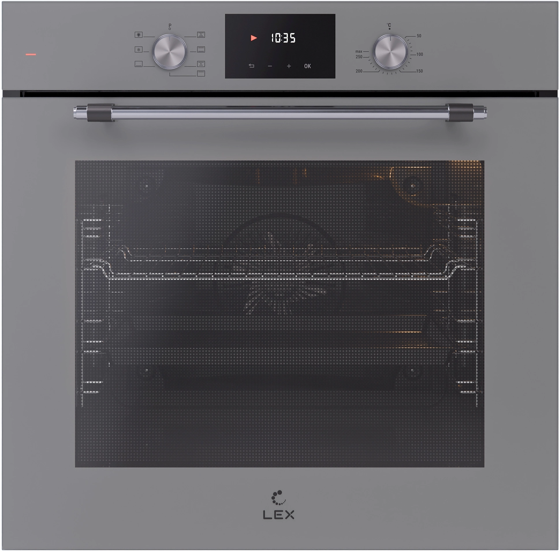 Духовой шкаф Lex EDP 671 GR MAX серый (TRFE100008)