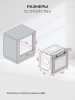 Духовой шкаф Lex EDP 671 GR MAX серый (TRFE100008)