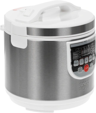 Мультиварка GoodHelper MC-5101 стальной/белый (gh-mc5101)