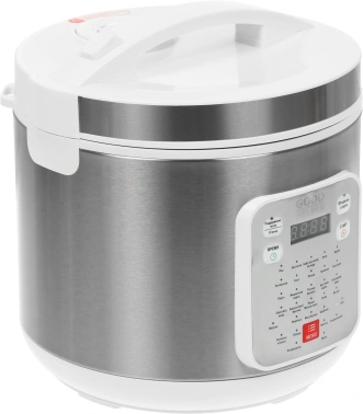 Мультиварка GoodHelper MC-5201 стальной/белый (gh-mc5201)