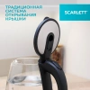 Чайник электрический Scarlett SC-EK27G103 сталь/черный, стекло