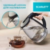 Чайник электрический Scarlett SC-EK27G103 сталь/черный, стекло
