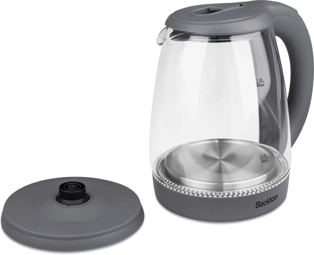 Чайник электрический Blackton Bt KT1800G серый, стекло (86192741)