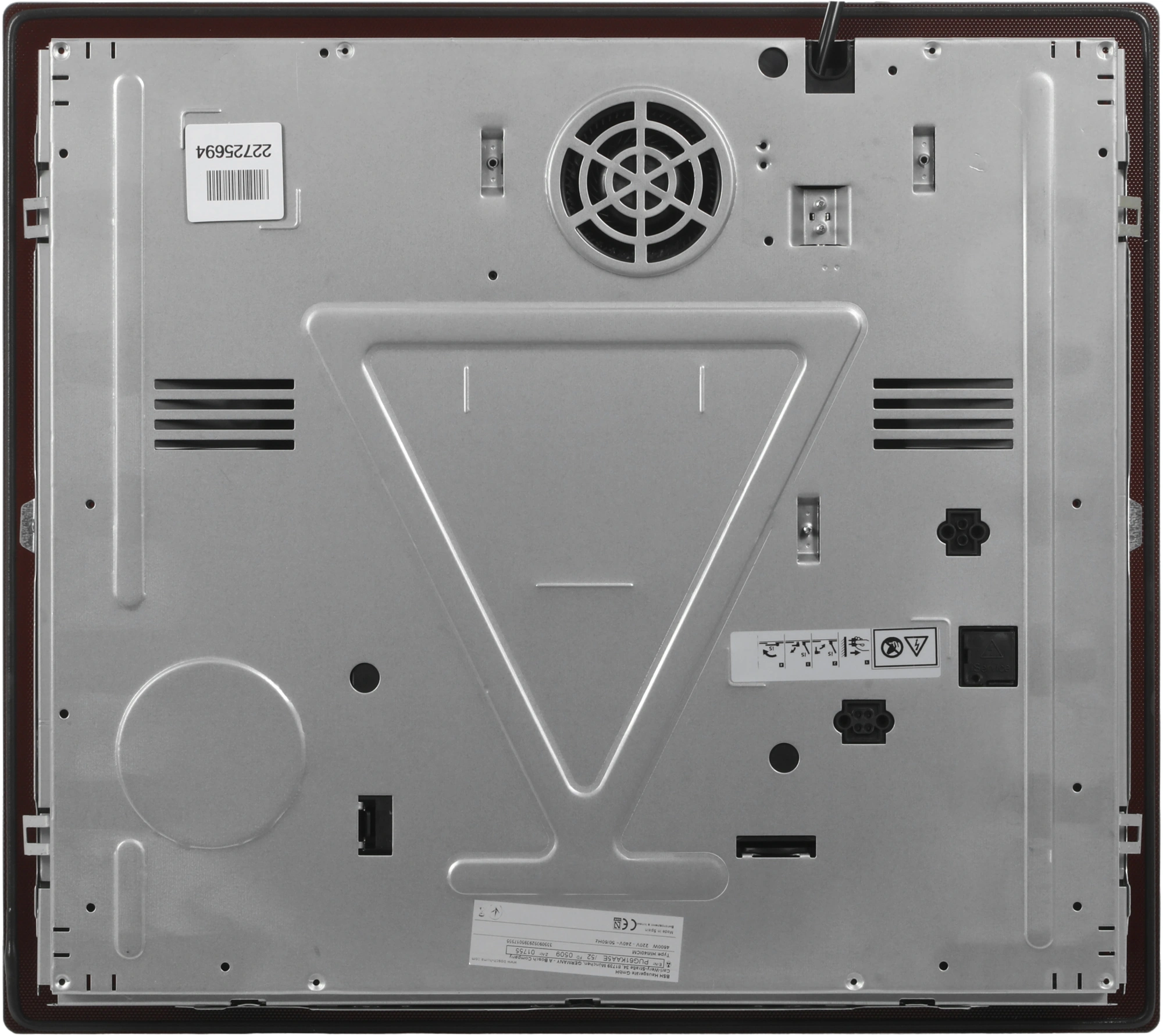 Индукционная варочная поверхность Bosch Serie 2 PUG61KAA5E черный