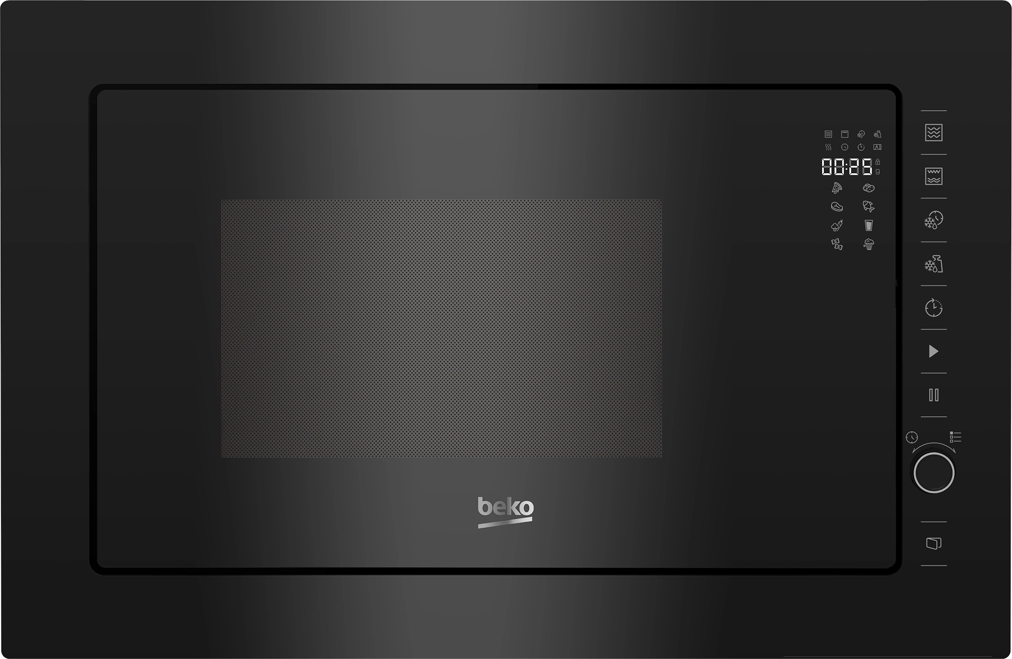 Встраиваемая микроволновая печь Beko BMGB25333BG черный (8897373200)