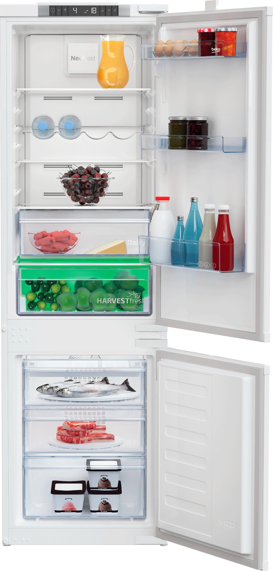 Холодильник Beko BCNA275E3S белый (7523020054)