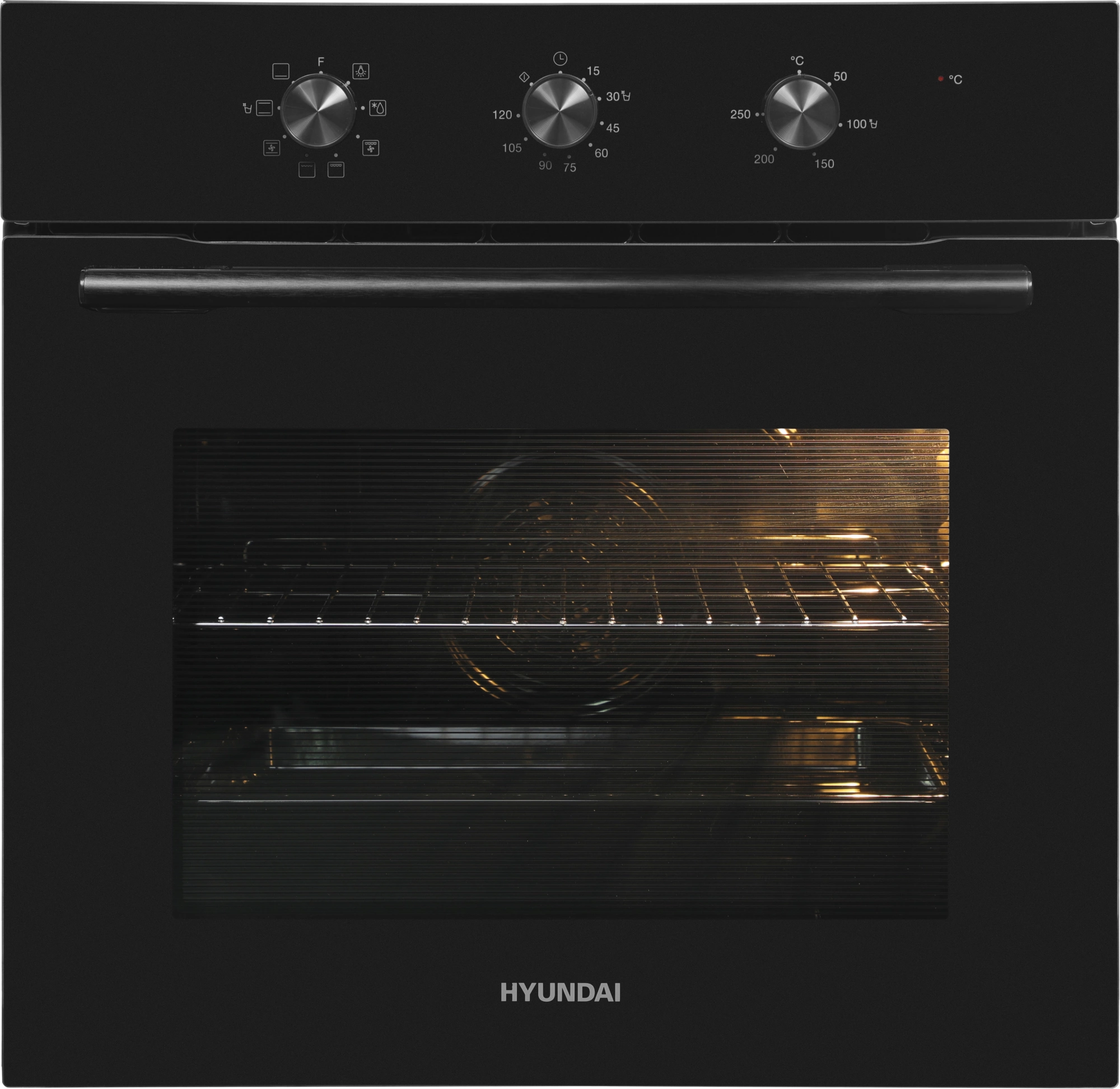 Духовой шкаф Hyundai HEO 6635 BG черный