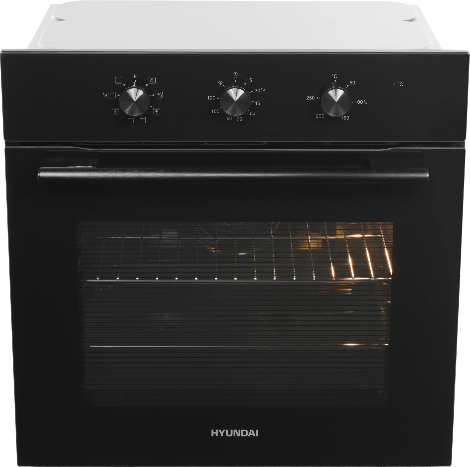 Духовой шкаф Hyundai HEO 6635 BG черный
