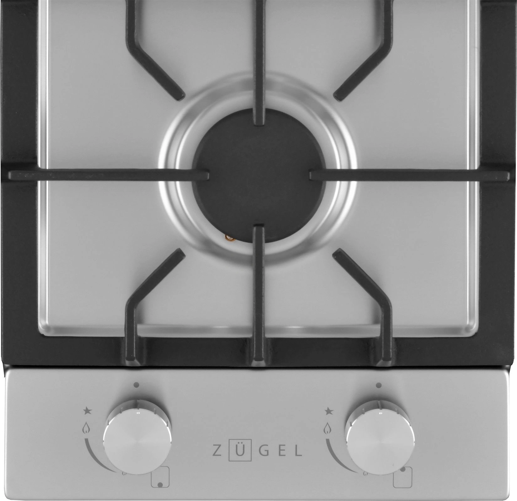 Газовая варочная поверхность Zugel ZGH292X нержавеющая сталь (682039)