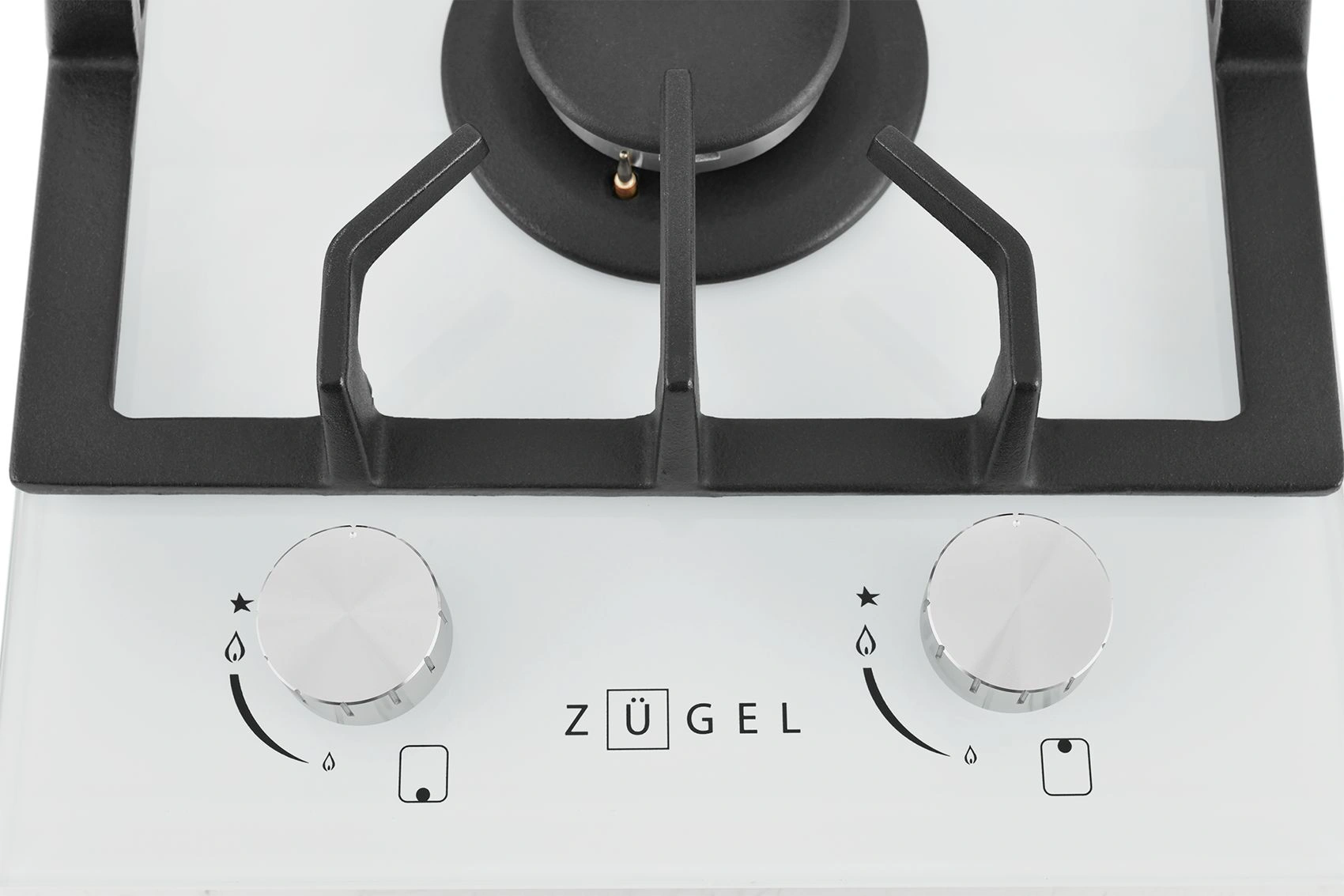 Газовая варочная поверхность Zugel ZGH292W белый (682041)