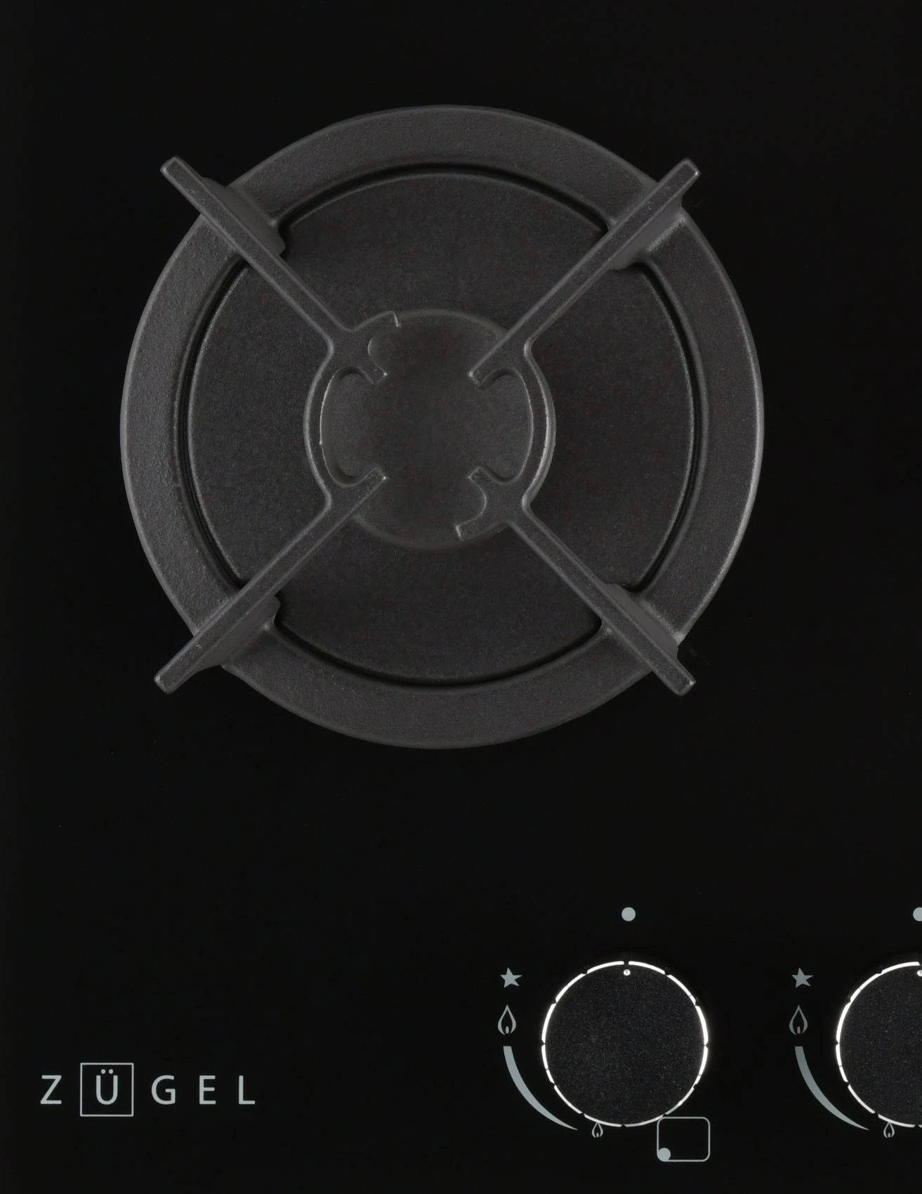 Газовая варочная поверхность Zugel ZGH452B черный (682042)