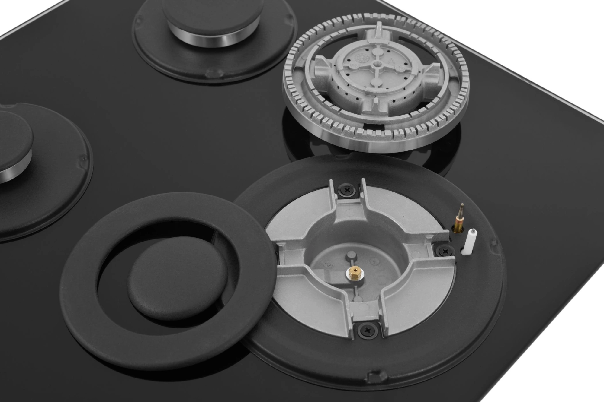 Газовая варочная поверхность Zugel ZGH452B черный (682042)