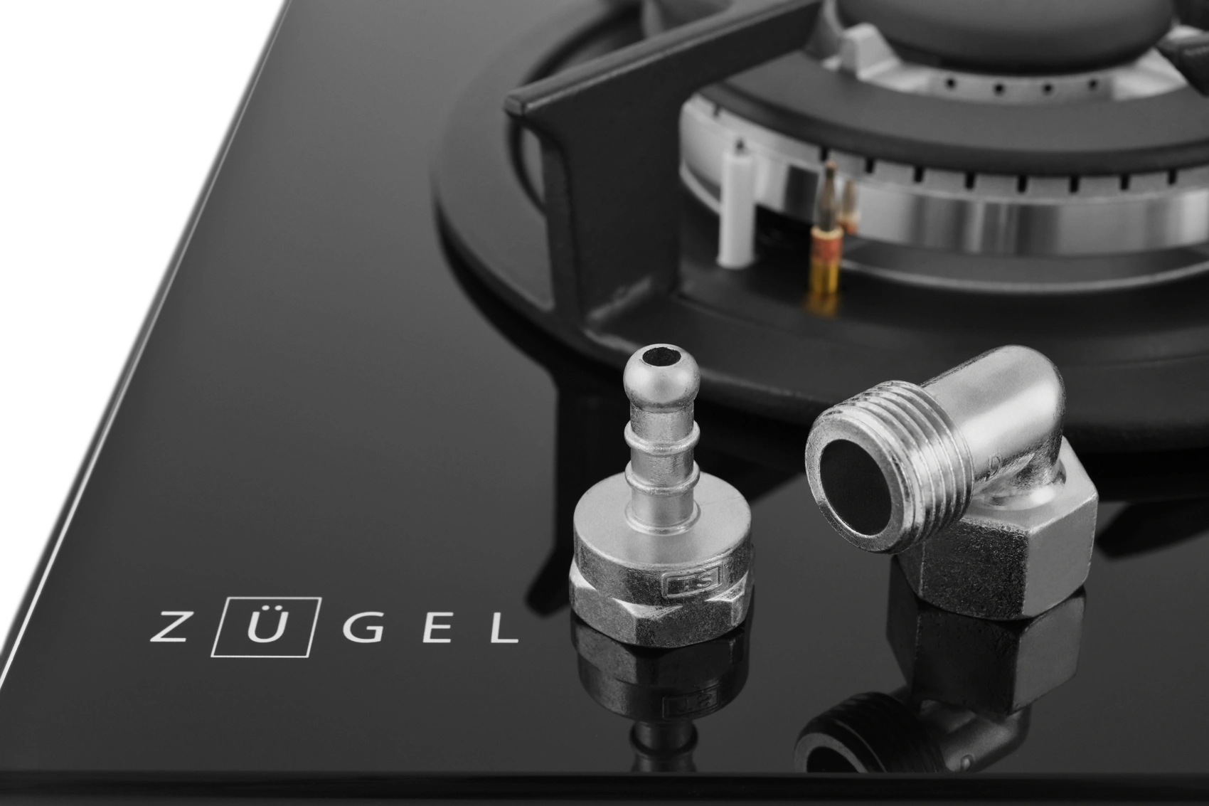 Газовая варочная поверхность Zugel ZGH603B черный