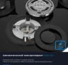 Газовая варочная поверхность Zugel ZGH603B черный