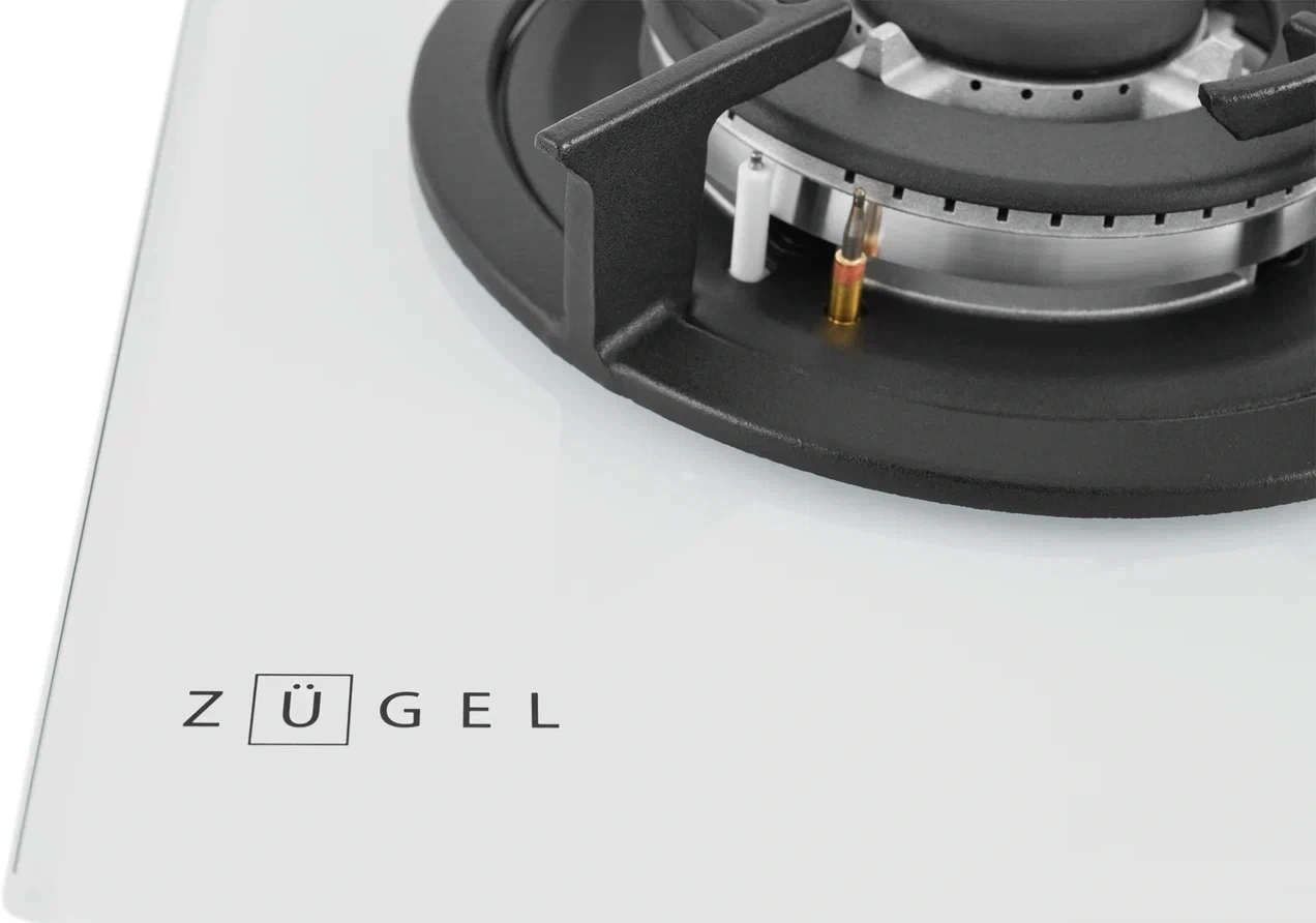 Газовая варочная поверхность Zugel ZGH603W белый