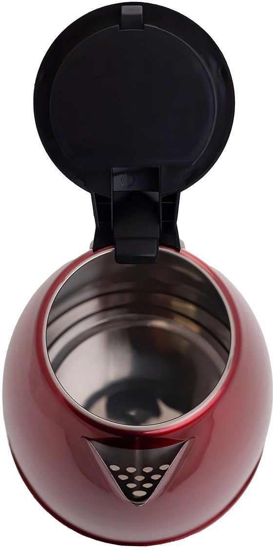 Чайник электрический Centek CT-1068 красный, металл