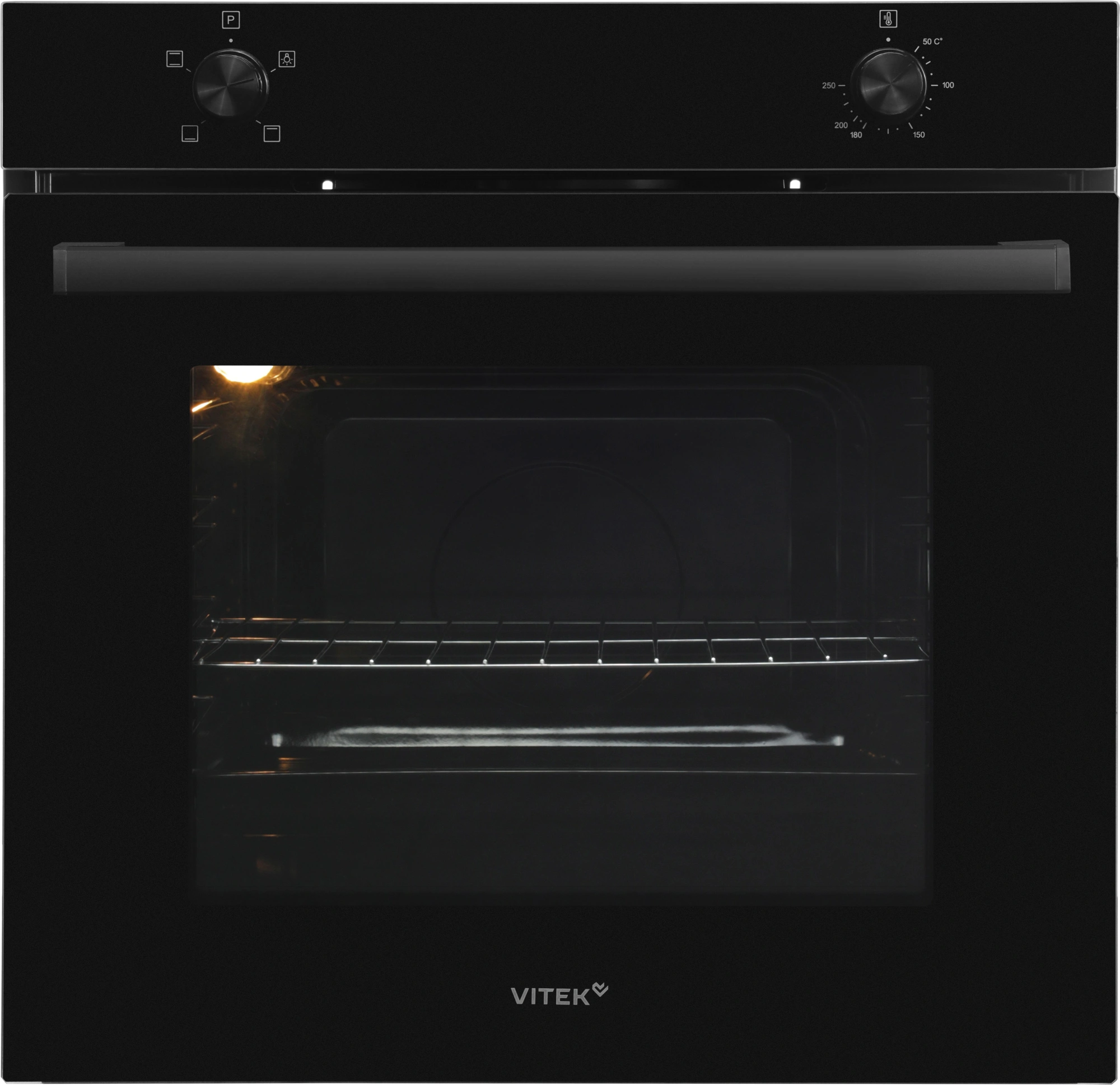 Духовой шкаф Vitek VEO 6230 BG стекло черное