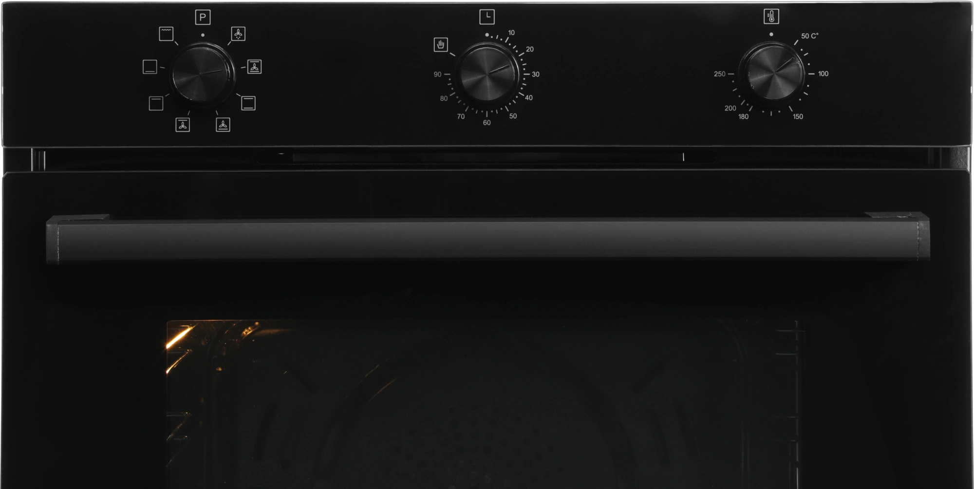 Духовой шкаф Vitek VEO 6380 BG стекло черное