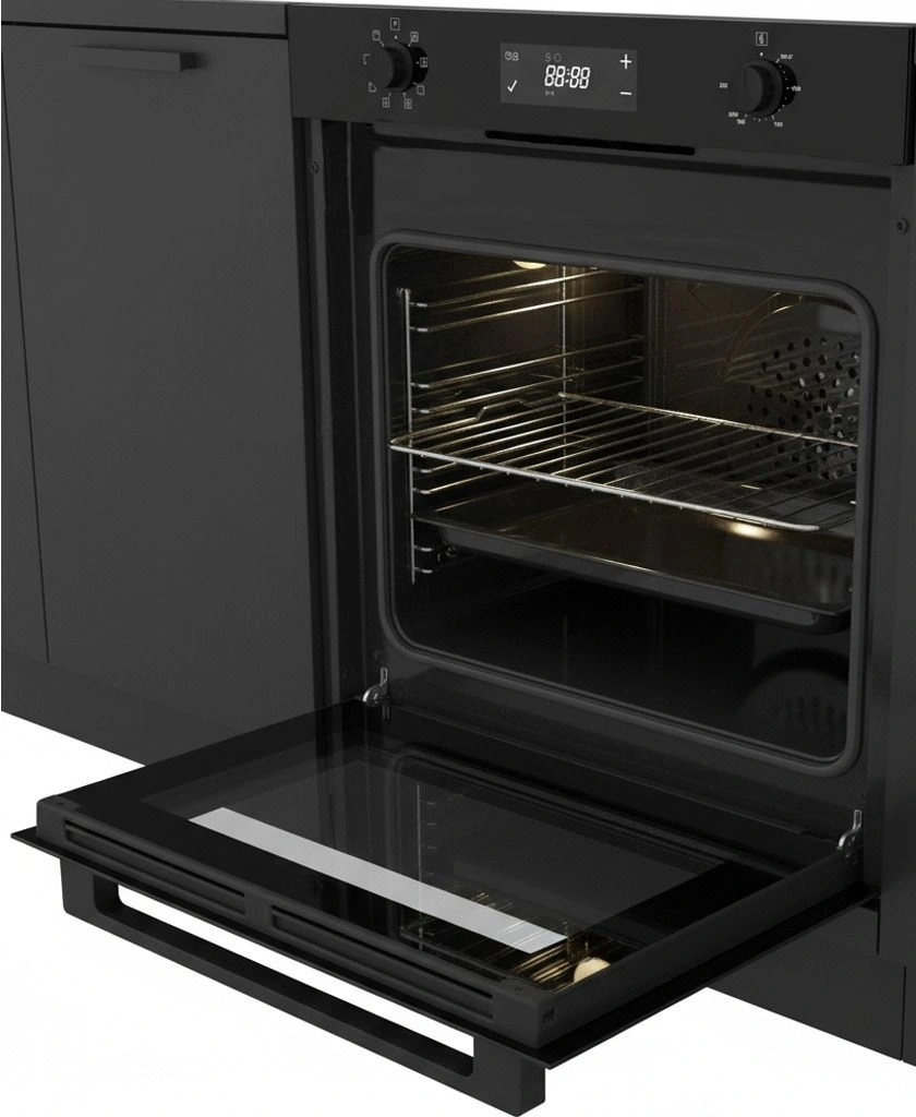 Духовой шкаф Vitek VEO 6480 BG стекло черное