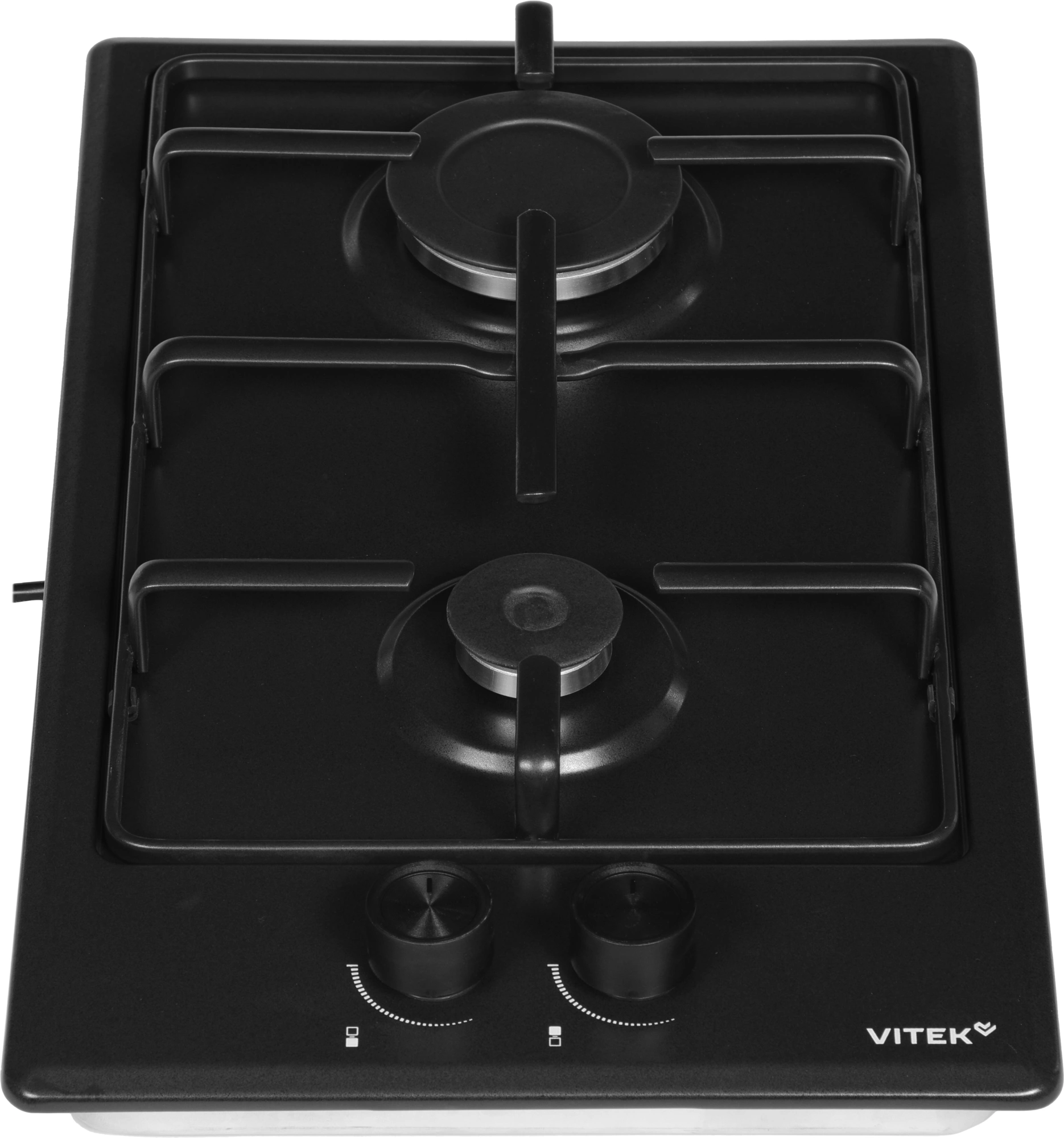 Газовая варочная поверхность Vitek VGH 3210 BK черный матовый