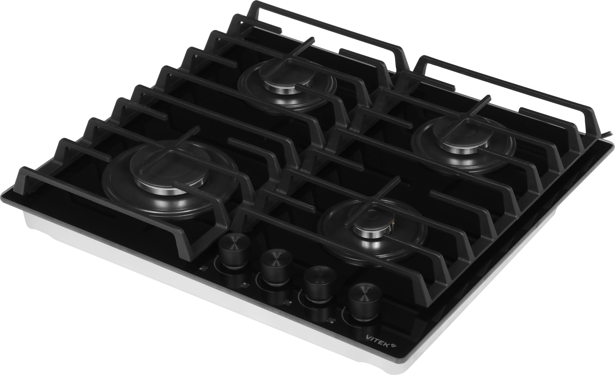Газовая варочная поверхность Vitek VGH 6420 BG стекло черное