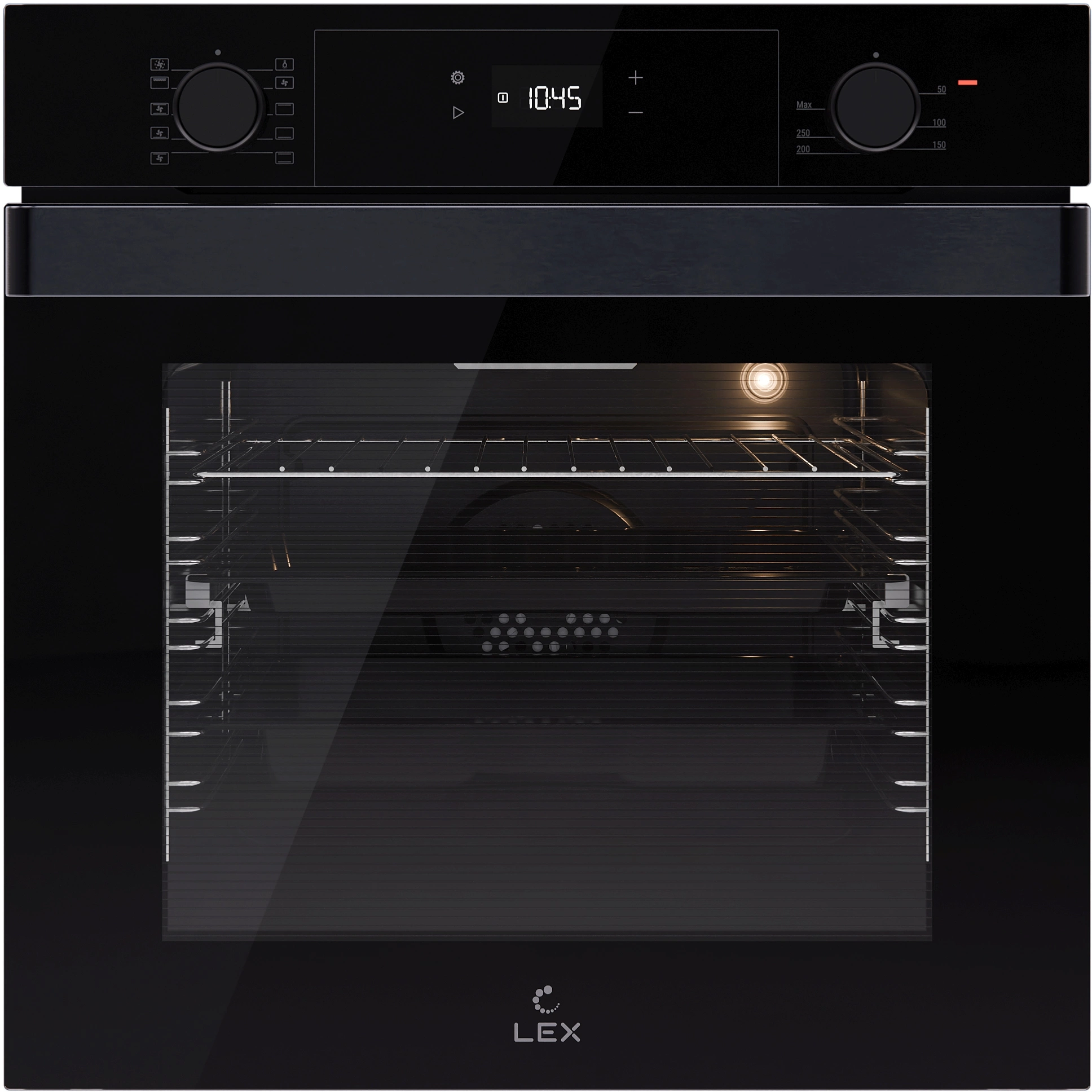 Духовой шкаф Lex EDP 610 BL Wide Series черный (TRFE100021)