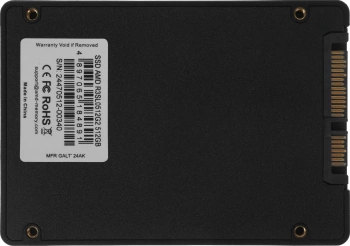 Твердотельный накопитель AMD Radeon R3 512ГБ, 2.5", SATA-III, SATA R3SL0512G2