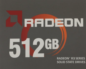 Твердотельный накопитель AMD Radeon R3 512ГБ, 2.5", SATA-III, SATA R3SL0512G2