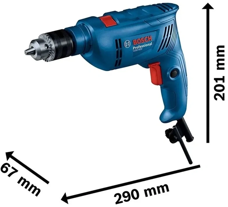 Дрель-шуруповерт Bosch GSB 600 (06011A0320)